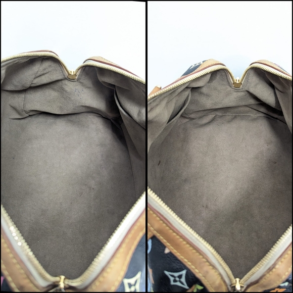 ✨️💎Authentic Louis Vuitton Courtney Monogram Black Multicolor Murakami - Picture 13 of 16